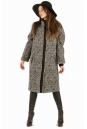 Женское пальто из текстиля с воротником 3000397-3